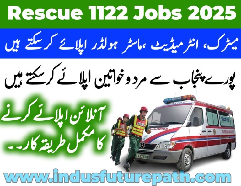 Rescue 1122 Jobs 2025 – Apply Online Latest Vacancies in Pakistan ...
