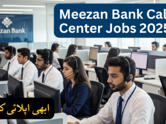 Meezan Bank Call Center Jobs 2025