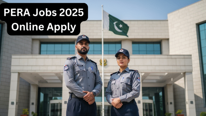PERA Force Punjab Jobs 2025