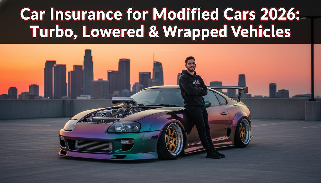Car Insurance for Modified Cars 2026