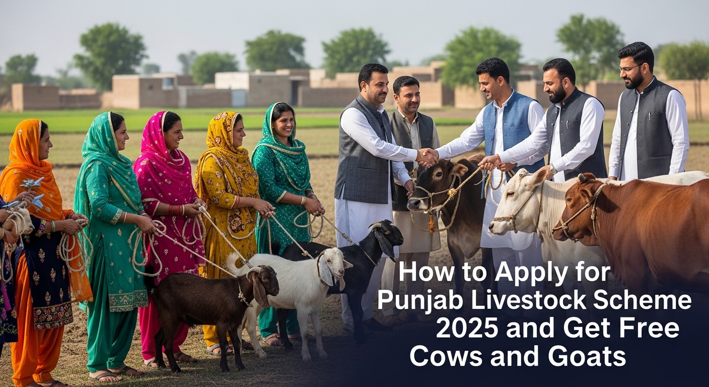 How to Apply for Punjab Livestock Scheme 2025 and Get Free Cows and Goats