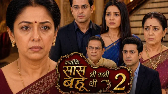 Kyunki Saas Bhi Kabhi Bahu Thi 2 Written Update 23 April 2026 Tulsi strict decision scene, Mihir emotional reaction, Virani family tense drama episode image